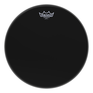 Remo ES-0016-00 Ambassador Ebony Drumhead - 16 inch